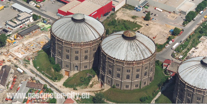 Gasometer stillgelegt